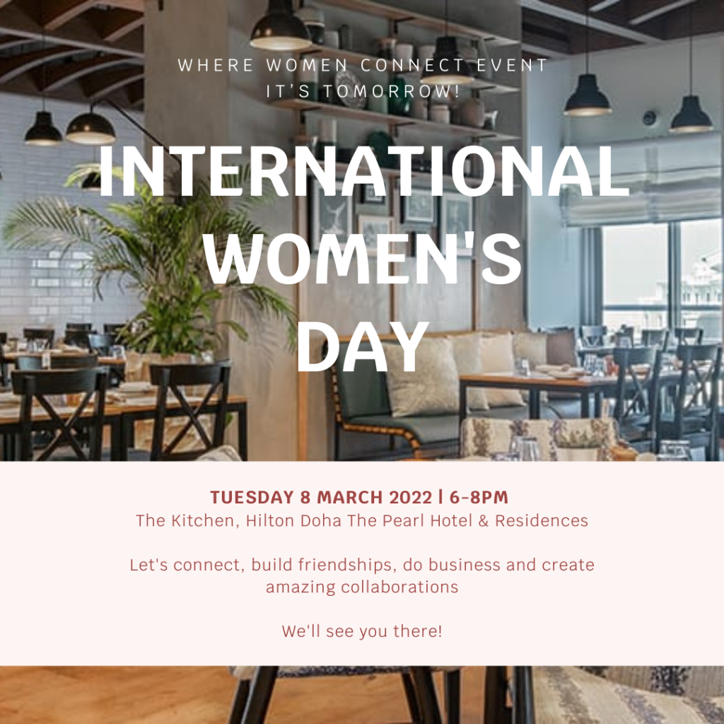 Where Women Connect - International Women's Day event